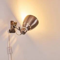 Hofstein Stranderott Klemmleuchte Edelstahl, 1-flammig -Günstiges Tischlampen Geschäft stranderott klemmleuchte h3288887 do1 6