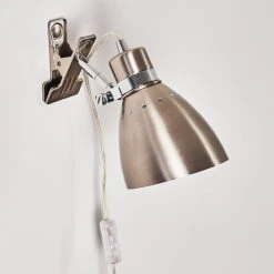 Hofstein Stranderott Klemmleuchte Edelstahl, 1-flammig -Günstiges Tischlampen Geschäft stranderott klemmleuchte h3288887 do1 8