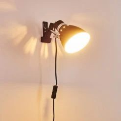 Hofstein Stranderott Klemmleuchte Chrom, Schwarz, 1-flammig 28 Hofstein Stranderott Klemmleuchte Chrom, Schwarz, 1-flammig -Günstiges Tischlampen Geschäft stranderott klemmleuchte h3288924 do1 7