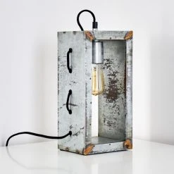 Hofstein Süderhaff Tischleuchte Grau, 1-flammig -Günstiges Tischlampen Geschäft suederhaff tischleuchte h3290187 do1 15