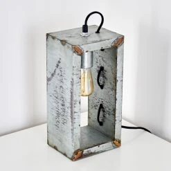 Hofstein Süderhaff Tischleuchte Grau, 1-flammig -Günstiges Tischlampen Geschäft suederhaff tischleuchte h3290187 do1 5