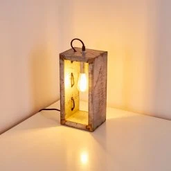 Hofstein Süderhaff Tischleuchte Grau, 1-flammig -Günstiges Tischlampen Geschäft suederhaff tischleuchte h3290187 do1 9