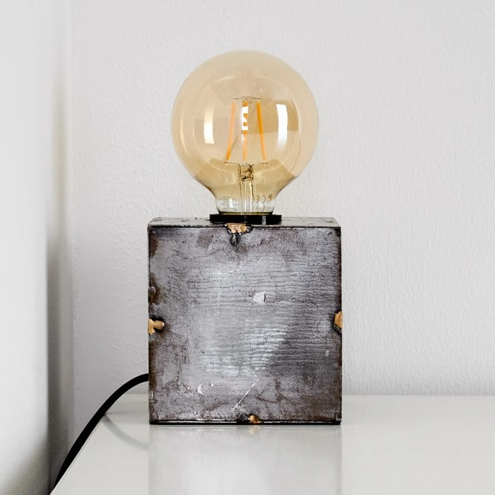 Hofstein Süderhaff Tischleuchte Grau, 1-flammig 8 Hofstein Süderhaff Tischleuchte Grau, 1-flammig – Bild 6