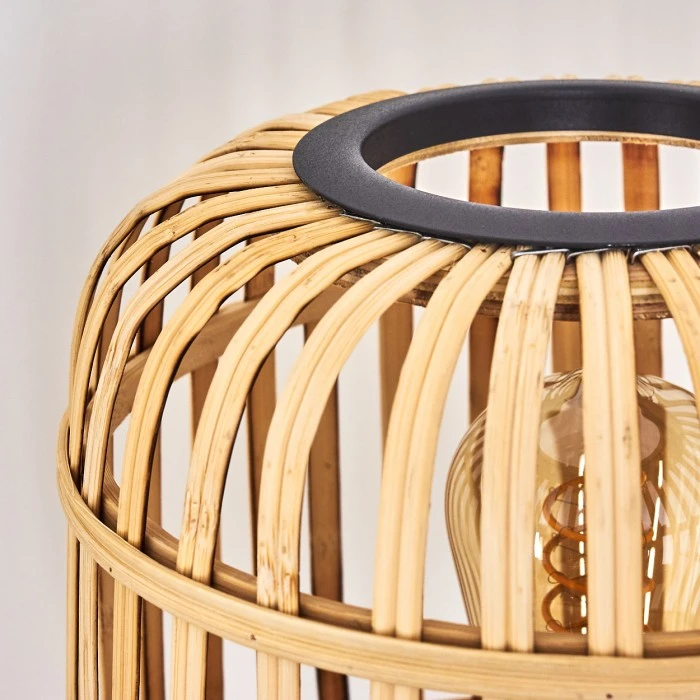 Hofstein Sukhothai Tischleuchte Schwarz, 1-flammig 13 Hofstein Sukhothai Tischleuchte Schwarz, 1-flammig – Bild 11