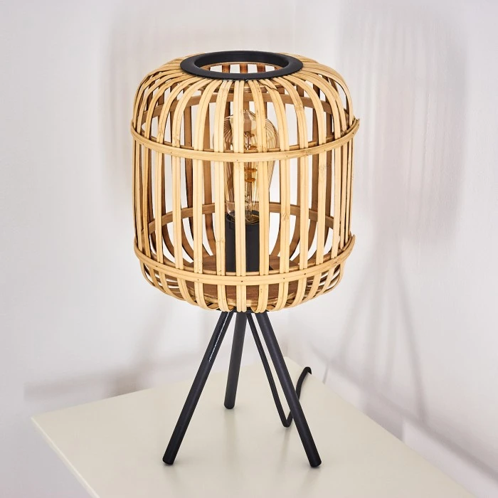 Hofstein Sukhothai Tischleuchte Schwarz, 1-flammig 18 Hofstein Sukhothai Tischleuchte Schwarz, 1-flammig – Bild 16