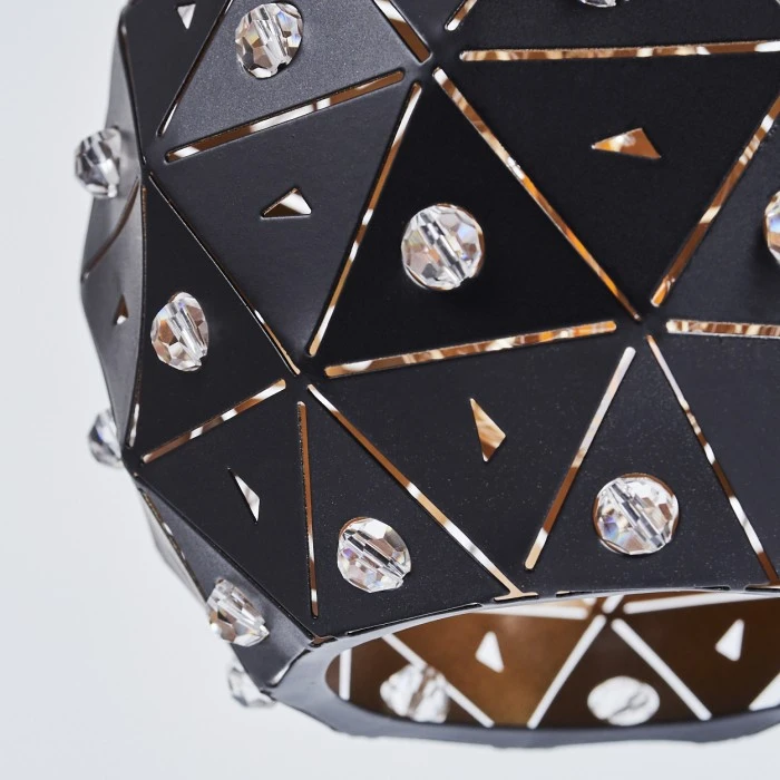 Hofstein Sunasau Tischleuchte Schwarz, Naturfarben, 1-flammig 5 Hofstein Sunasau Tischleuchte Schwarz, Naturfarben, 1-flammig – Bild 3