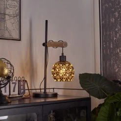 Hofstein Sunasau Tischleuchte Schwarz, Naturfarben, 1-flammig 22 Hofstein Sunasau Tischleuchte Schwarz, Naturfarben, 1-flammig -Günstiges Tischlampen Geschäft sunasau tischleuchte h3454947 8