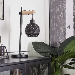 Hofstein Sunasau Tischleuchte Schwarz, Naturfarben, 1-flammig 23 Hofstein Sunasau Tischleuchte Schwarz, Naturfarben, 1-flammig -Günstiges Tischlampen Geschäft sunasau tischleuchte h3454947 9