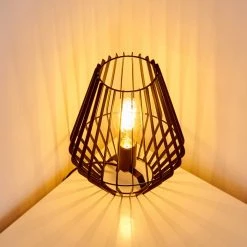 Hofstein Svensbyn Tischleuchte Schwarz, 1-flammig -Günstiges Tischlampen Geschäft svensbyn tischleuchte h3362075 2