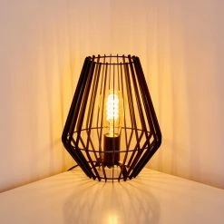 Hofstein Svensbyn Tischleuchte Schwarz, 1-flammig -Günstiges Tischlampen Geschäft svensbyn tischleuchte h3362075 8