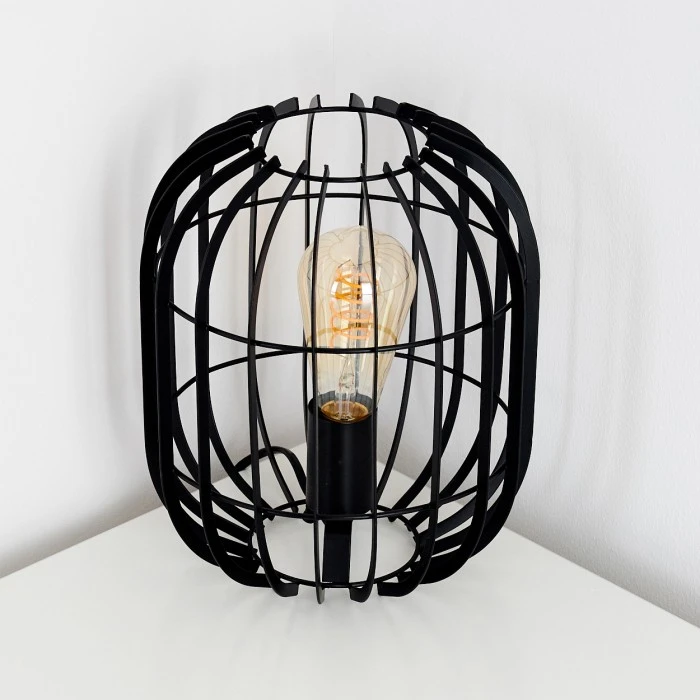 Hofstein Svensbyn Tischleuchte Schwarz, 1-flammig 16 Hofstein Svensbyn Tischleuchte Schwarz, 1-flammig – Bild 14