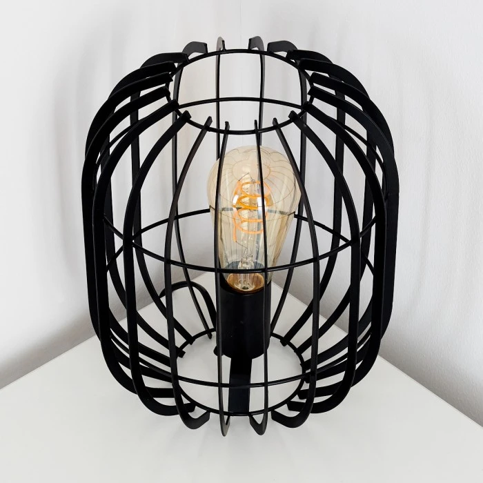 Hofstein Svensbyn Tischleuchte Schwarz, 1-flammig 10 Hofstein Svensbyn Tischleuchte Schwarz, 1-flammig – Bild 8