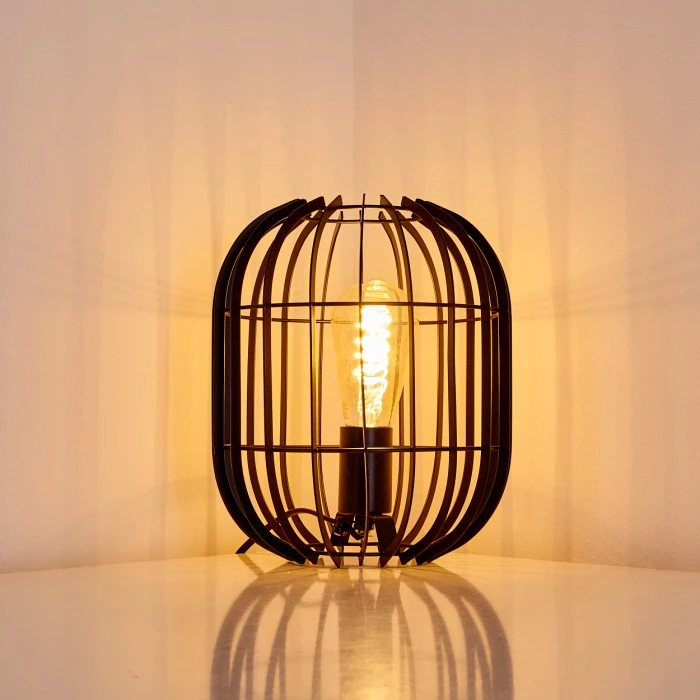 Hofstein Svensbyn Tischleuchte Schwarz, 1-flammig 11 Hofstein Svensbyn Tischleuchte Schwarz, 1-flammig – Bild 9