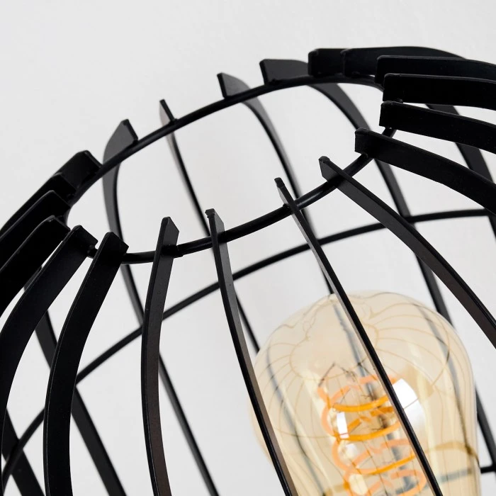 Hofstein Svensbyn Tischleuchte Schwarz, 1-flammig 12 Hofstein Svensbyn Tischleuchte Schwarz, 1-flammig – Bild 10