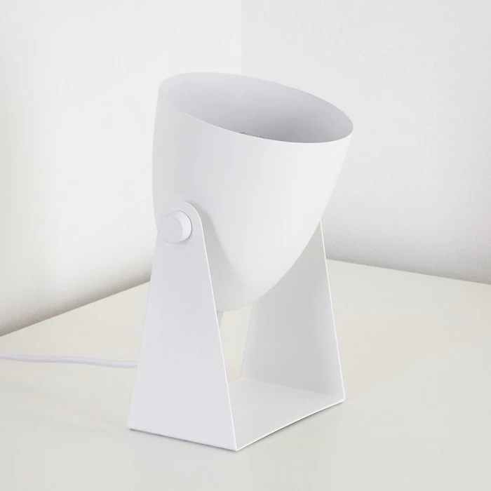 Hofstein Takeda Tischleuchte Weiß, 1-flammig 18 Hofstein Takeda Tischleuchte Weiß, 1-flammig – Bild 16