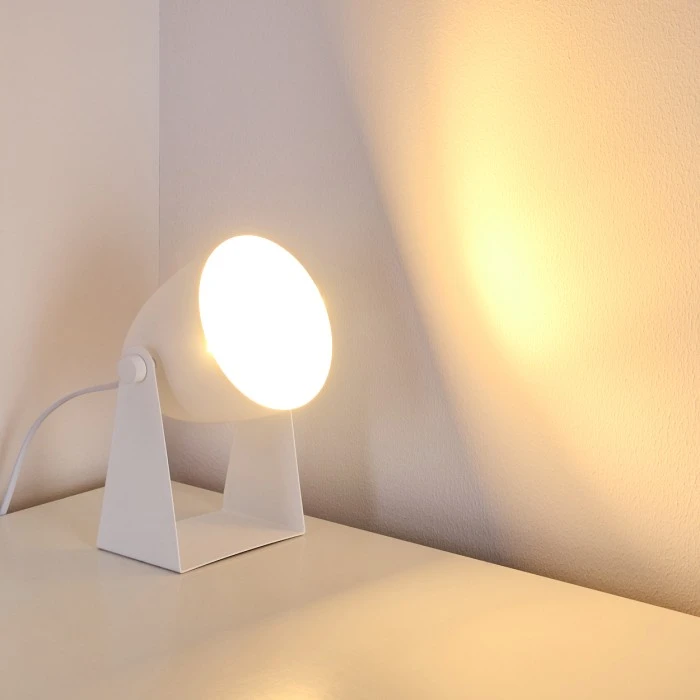 Hofstein Takeda Tischleuchte Weiß, 1-flammig 12 Hofstein Takeda Tischleuchte Weiß, 1-flammig – Bild 10