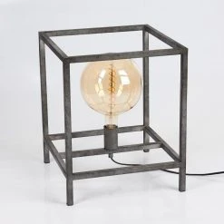 Hofstein Takoi Tischleuchte Altsilber, 1-flammig -Günstiges Tischlampen Geschäft takoi tischleuchte h3405482 7