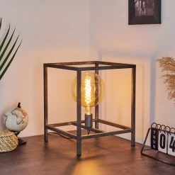 Hofstein Takoi Tischleuchte Altsilber, 1-flammig -Günstiges Tischlampen Geschäft takoi tischleuchte h3405482 8