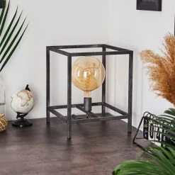 Hofstein Takoi Tischleuchte Altsilber, 1-flammig -Günstiges Tischlampen Geschäft takoi tischleuchte h3405482 9