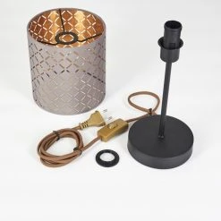 Hofstein Tallaboa Tischleuchte Schwarz, 1-flammig -Günstiges Tischlampen Geschäft tallaboa tischleuchte h3569603 4