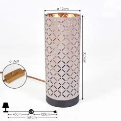 Hofstein Tallaboa Tischleuchte Schwarz, 1-flammig -Günstiges Tischlampen Geschäft tallaboa tischleuchte h3569627 3