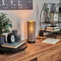 Hofstein Tallaboa Tischleuchte Schwarz, 1-flammig -Günstiges Tischlampen Geschäft tallaboa tischleuchte h3569627 6