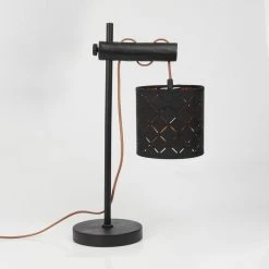 Hofstein Tallaboa Tischleuchte Schwarz, Braun, 1-flammig -Günstiges Tischlampen Geschäft tallaboa tischleuchte h3610961 7