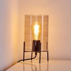 Hofstein Tanuki Tischleuchte Schwarz, 1-flammig -Günstiges Tischlampen Geschäft tanuki tischleuchte h3358405 11