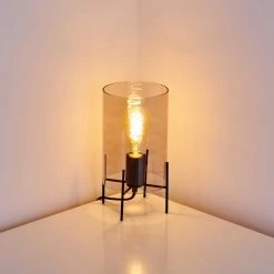 Hofstein Tanuki Tischleuchte Schwarz, 1-flammig -Günstiges Tischlampen Geschäft tanuki tischleuchte h3358405 2