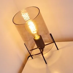 Hofstein Tanuki Tischleuchte Schwarz, 1-flammig -Günstiges Tischlampen Geschäft tanuki tischleuchte h3358405 4