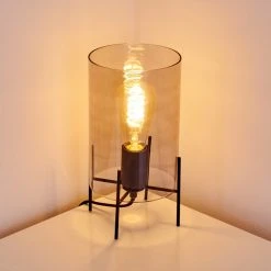 Hofstein Tanuki Tischleuchte Schwarz, 1-flammig -Günstiges Tischlampen Geschäft tanuki tischleuchte h3358405 9