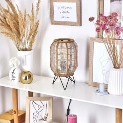 Hofstein Tebary Tischleuchte Schwarz, 1-flammig -Günstiges Tischlampen Geschäft tebary tischleuchte h3545850 9