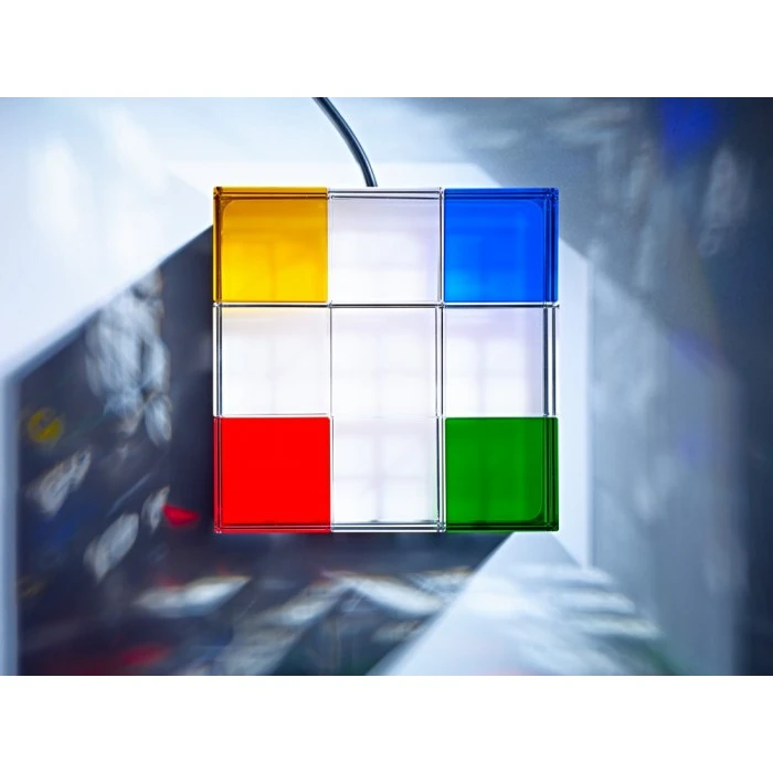 Tecnolumen Cubelight Tischleuchte LED Klar, Bunt, 1-flammig 13 Tecnolumen Cubelight Tischleuchte LED Klar, Bunt, 1-flammig – Bild 11