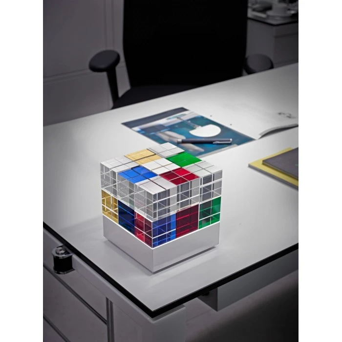 Tecnolumen Cubelight Tischleuchte LED Klar, Bunt, 1-flammig 9 Tecnolumen Cubelight Tischleuchte LED Klar, Bunt, 1-flammig – Bild 7