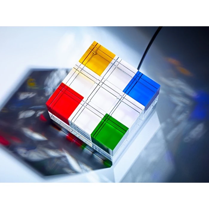 Tecnolumen Cubelight Tischleuchte LED Klar, Bunt, 1-flammig 10 Tecnolumen Cubelight Tischleuchte LED Klar, Bunt, 1-flammig – Bild 8