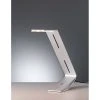 Tecnolumen Flad Tischleuchte LED Grau, Silber, 1-flammig -Günstiges Tischlampen Geschäft tecnolumen flad tischleuchte tlon 12 si 0