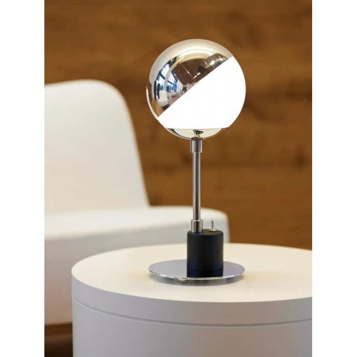 Tecnolumen SF 28 Tischleuchte Chrom, Schwarz, 1-flammig 4 Tecnolumen SF 28 Tischleuchte Chrom, Schwarz, 1-flammig – Bild 2