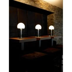 Tecnolumen Wagenfeld WG 24 Tischleuchte Nickel-Matt, Transparent, Klar, 1-flammig 9 Tecnolumen Wagenfeld WG 24 Tischleuchte Nickel-Matt, Transparent, Klar, 1-flammig -Günstiges Tischlampen Geschäft tecnolumen wagenfeld wg 24 tischleuchte wg24 3