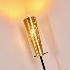 Hofstein Tegna Tischleuchte Schwarz-Gold, 1-flammig -Günstiges Tischlampen Geschäft tegna tischleuchte h3288481 do1 3