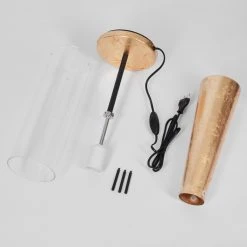 Hofstein Tegna Tischleuchte Schwarz, Gold, 1-flammig -Günstiges Tischlampen Geschäft tegna tischleuchte h3575420 4