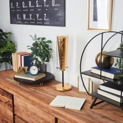 Hofstein Tegna Tischleuchte Schwarz, Gold, 1-flammig -Günstiges Tischlampen Geschäft tegna tischleuchte h3575420 9