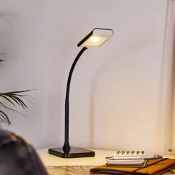 Hofstein Tischleuchte LED Schwarz, 1-flammig -Günstiges Tischlampen Geschäft tischleuchte h3371008 2