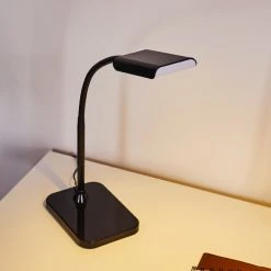 Hofstein Tischleuchte LED Schwarz, 1-flammig -Günstiges Tischlampen Geschäft tischleuchte h3371008 3