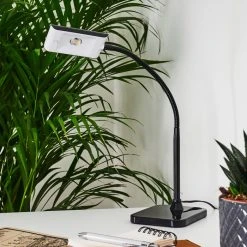 Hofstein Tischleuchte LED Schwarz, 1-flammig -Günstiges Tischlampen Geschäft tischleuchte h3371008 4