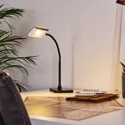 Hofstein Tischleuchte LED Schwarz, 1-flammig -Günstiges Tischlampen Geschäft tischleuchte h3371008 9