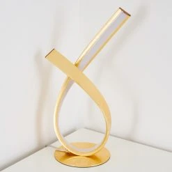 Hofstein Tischleuchte Medle LED Gold, 1-flammig 24 Hofstein Tischleuchte Medle LED Gold, 1-flammig -Günstiges Tischlampen Geschäft tischleuchte medle h3007822 3