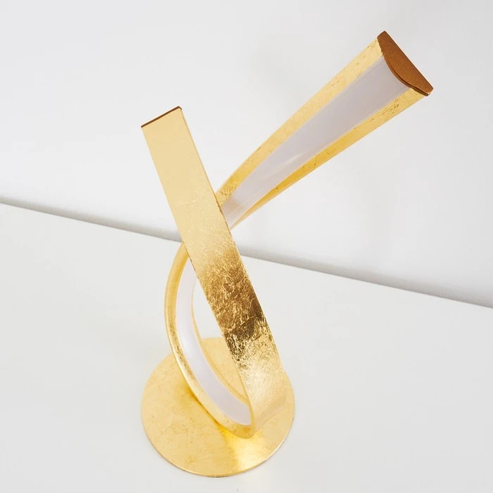 Hofstein Tischleuchte Medle LED Gold, 1-flammig 9 Hofstein Tischleuchte Medle LED Gold, 1-flammig – Bild 7