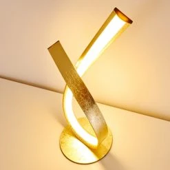 Hofstein Tischleuchte Medle LED Gold, 1-flammig 28 Hofstein Tischleuchte Medle LED Gold, 1-flammig -Günstiges Tischlampen Geschäft tischleuchte medle h3007822 7