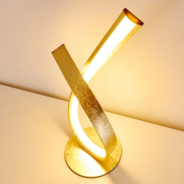 Hofstein Tischleuchte Medle LED Gold, 1-flammig 10 Hofstein Tischleuchte Medle LED Gold, 1-flammig – Bild 8