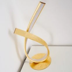 Hofstein Tischleuchte Medle LED Gold, 1-flammig 29 Hofstein Tischleuchte Medle LED Gold, 1-flammig -Günstiges Tischlampen Geschäft tischleuchte medle h3007822 8